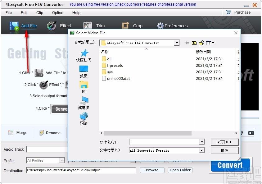 4Easysoft Free FLV Converter下载,FLV视频格式转换器