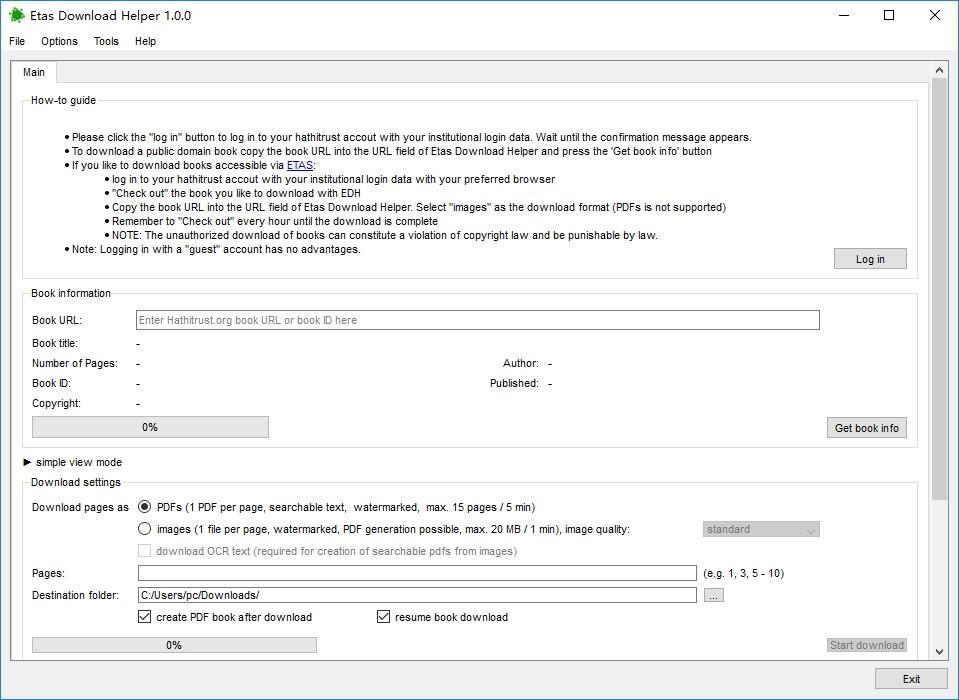 Etas Download Helper下载,书籍下载助手